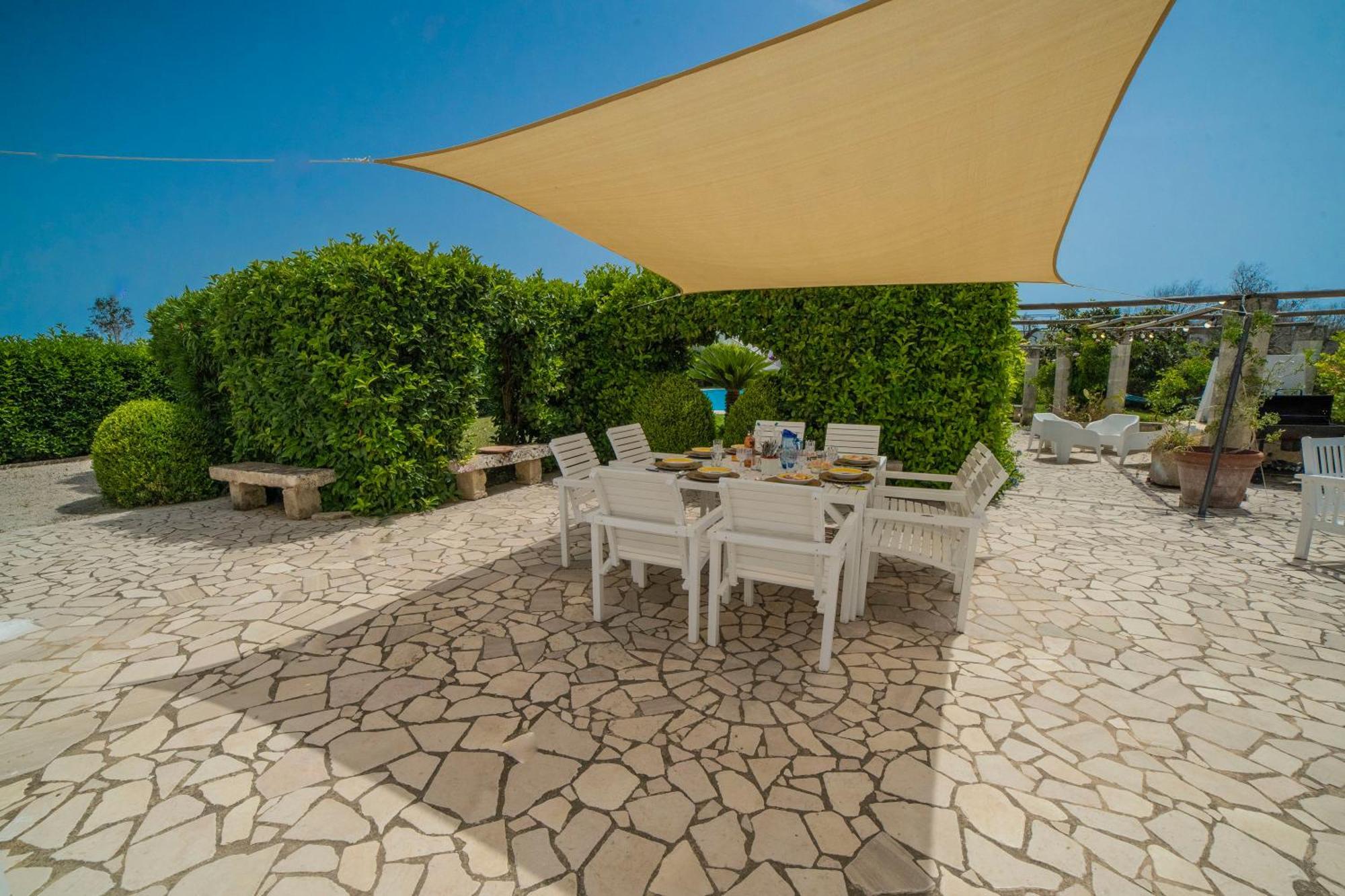 מלנדוניו Villa Lisa Garden And Pool - Happy Rentals מראה חיצוני תמונה